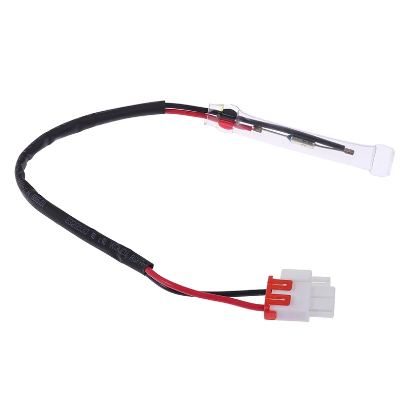Refrigerator Defrost Sensor - Thermal Fuse for Fridge Freezers, Defrost Thermostat Replacement Part for Cooling System Repair