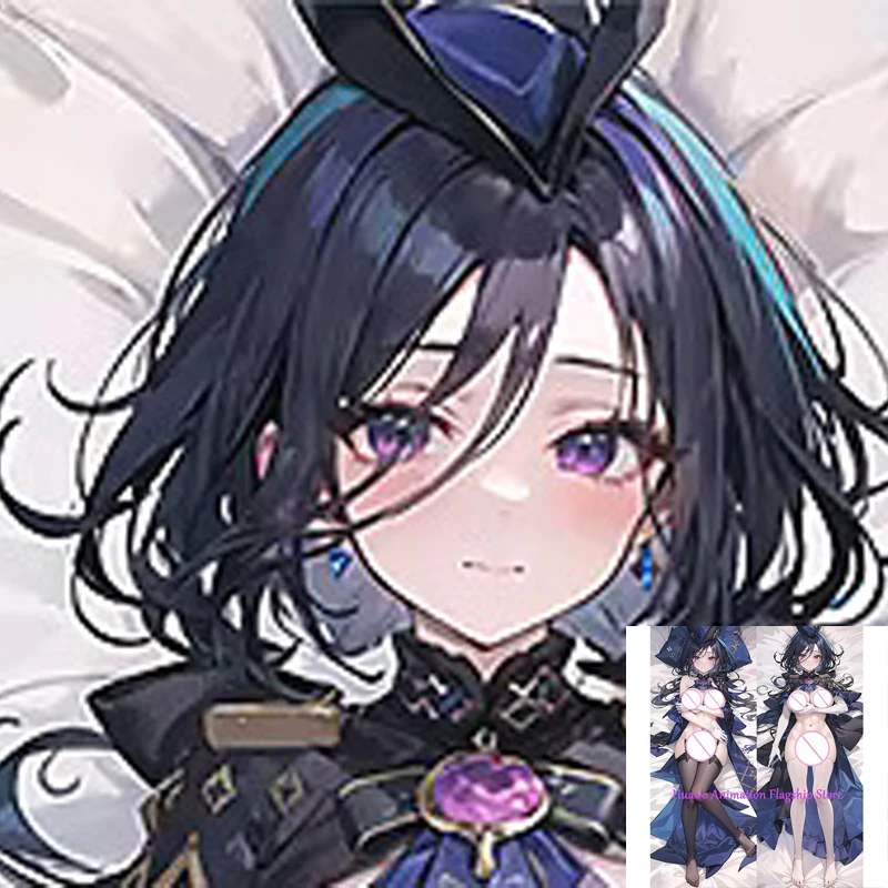 

Dakimakura Anime Pillow Cover Oppai Double Sided Print 2Way Cushion Cover Xmas Gifts