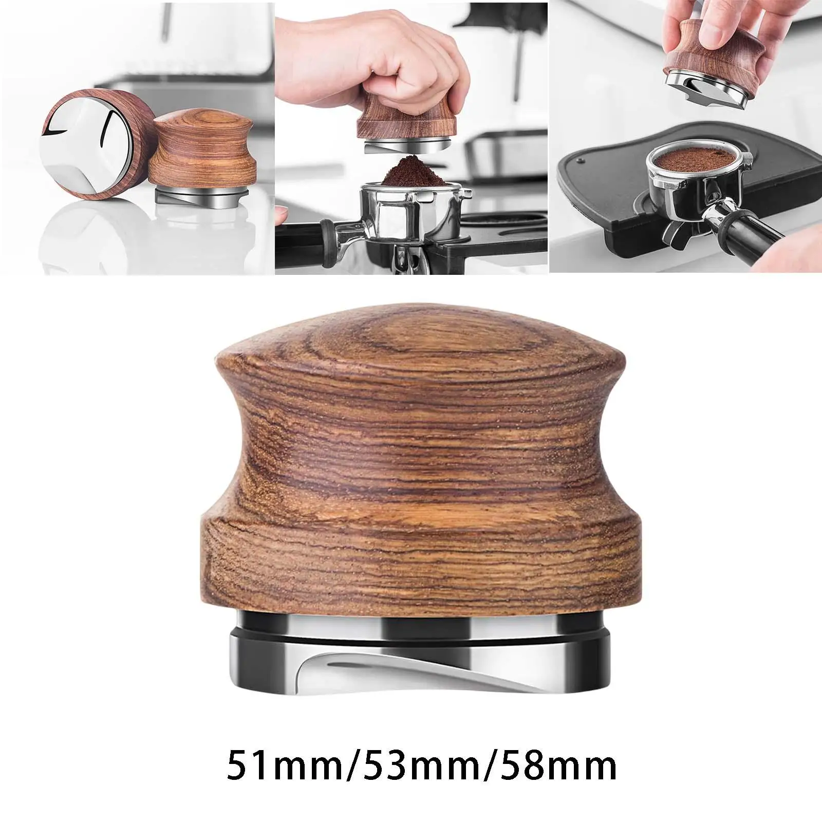 전문 에스프레소 디스트리뷰터, 카페 바용 3 각도 경사 핸드 템퍼