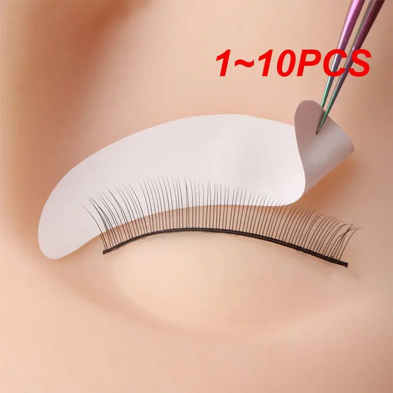 1 ~ 10 Stück Set Wimpern verlängerung pflaster unter Augen polstern Tipps Aufkleber Wimpern Papier kleber natürliche Wimpern Make-up-Tool