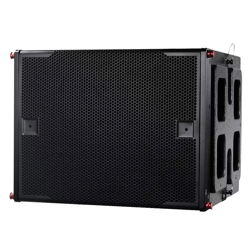 INSIGAI Dual 15 Inch 4000W Active Line Array Speakers System Professional 2 3 Way For DJ Stage Outdoor Show Stage Wedding