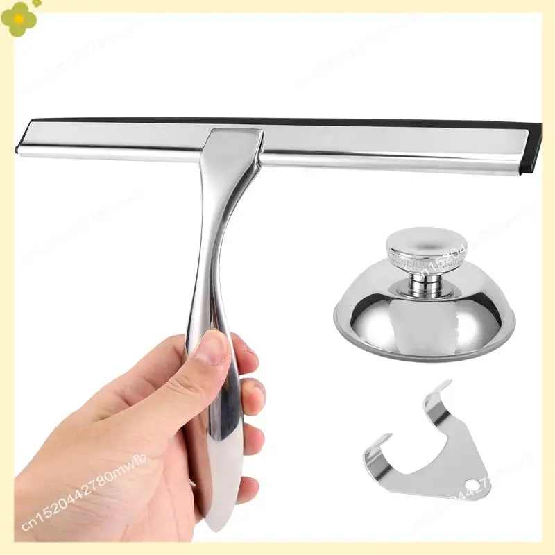 LDHL Премиум-скребок из нержавеющей стали для душевых дверей, ванной комнаты, окон и автомобильных стекол, универсальный стеклоочиститель