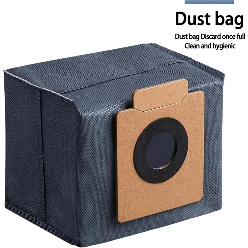 YCOC-For Eufy X10 Pro Omni Robot Vacuum Parts Main Roller Side Brush Filter Mop Cloth Dust Bags Accessories Kit