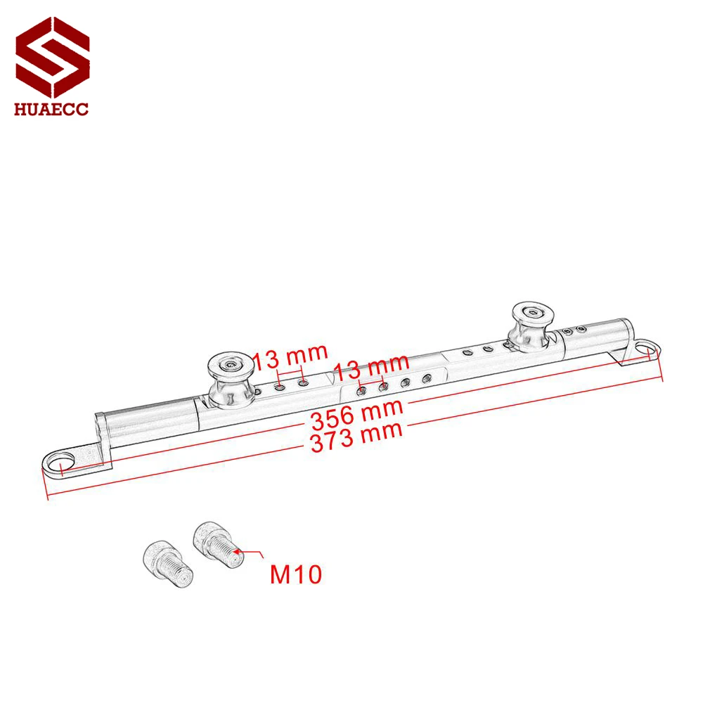 พวงมาลัย Damper Balance สำหรับ KYMCO Nikita200 300i CK250T CK300T 300i KXCT300 Downtown 300i/350i XCITING250/300/400/500