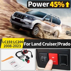 Akcelerator moduł zasilania sportowego do Toyota Land Cruiser Prado 120 150 200 2003-2022 LC200 LC150 akcesoria do modyfikacji tuningu