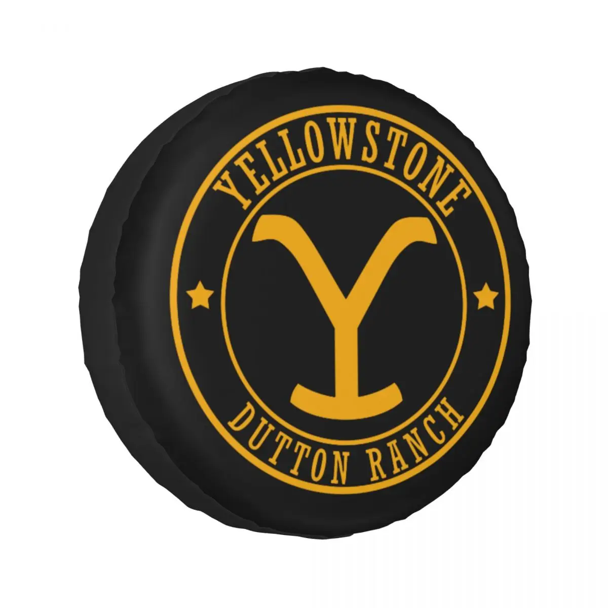 Custom Yellowstone Quick Dry Dutton Ranch Spare Tire Cover for Jeep SUV RV 4WD Mitsubishi 4x4 Wheel Protector Covers