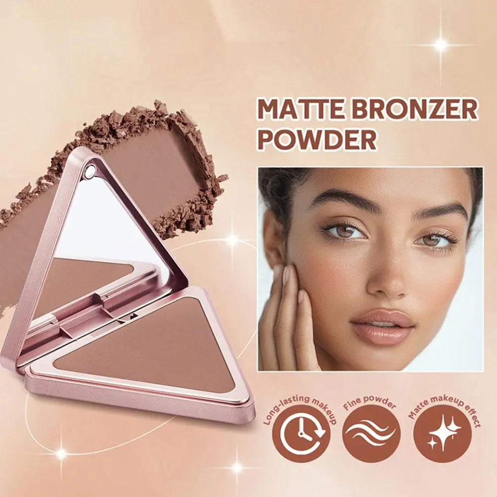 No Limits Matte Bronzer Shading Face Blusher Long Lasting Matte Plumps Appearance reduce Pores And Shine Control Cosmetics