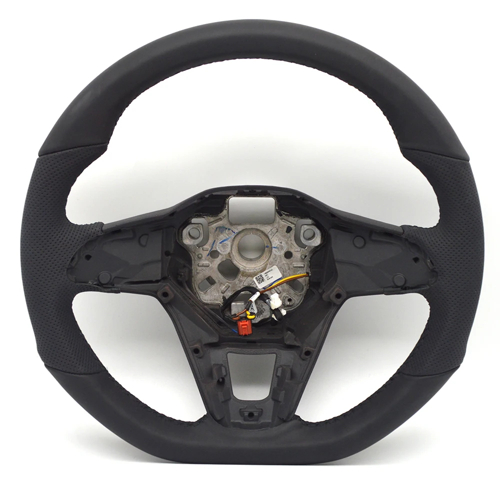 

For Golf 8 Golf MK8 GOLF 8 R Steering Wheel Semi-Assembly Black Line Red Line Blue Line Drilling Method