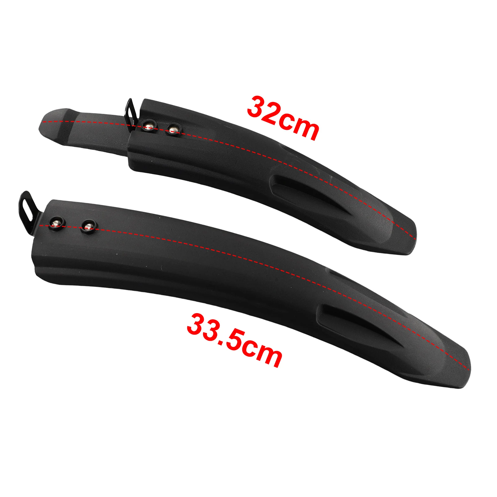 1Pair Universal-Tough Fender-Widened Waterproof-Fender For 14-18In Engineering Plastic Bicycle Electric Vehicle Riding Accessory