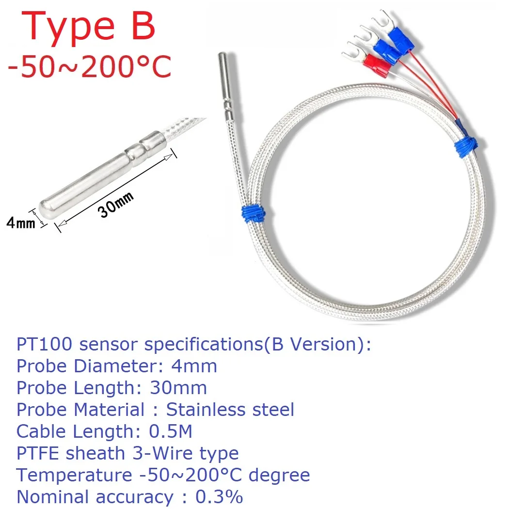 PTA8D08 8ch DC 8-30V PT100 RTD RS485 Temperature Sensor Module Modbus RTU Platinum Thermal Resistance Collector -40~500C