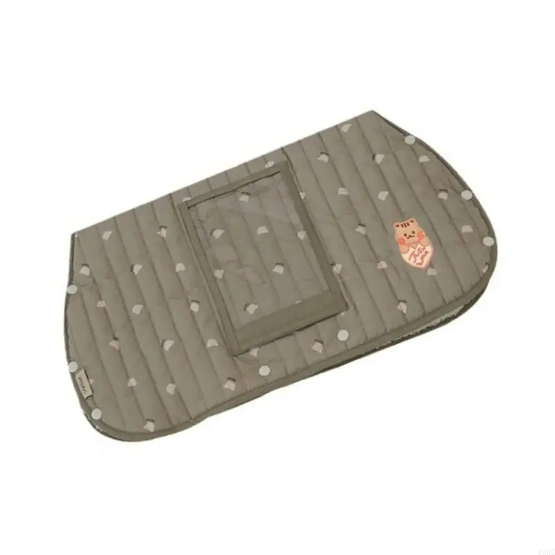 F3KC عربات الأطفال الأنيقة والعملية يفشل اليد قفازات مبطنة بالصوف قفازات مقاومة للرياح غطاء عربات الأطفال ملابس مريحة لفترة #2