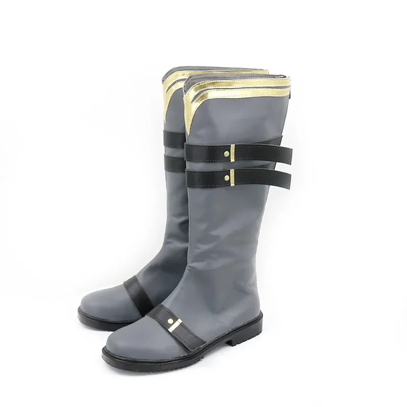 Gioco Pretty Derby Symboli Kris S Scarpe Cosplay Scarpe in pelle PU Stivali di carnevale di Halloween Prop su misura