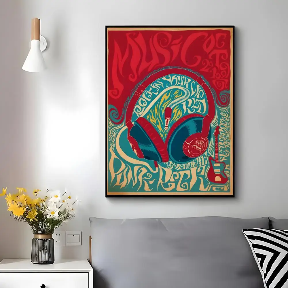 Nostalgic art Retro Abstract Nourishing Soul Classic Poster Wall Ornament Home Decor Young Decor Fans