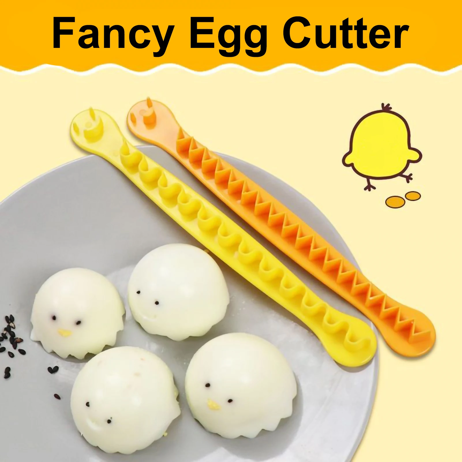 Fancy Egg Cutter Kitchen Everything Two Lace Egg Split Egg Yolk Chick Salad Making Tools Kitchen Accessories