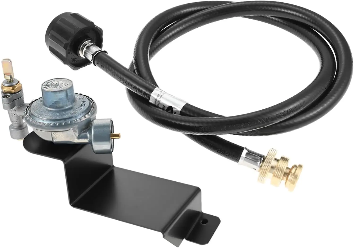 

Регулятор клапана газового гриля 80477 с пропановым шлангом длиной 4 фута для Weber Q100 Q120 серии 516002 516501 386001 386002 Регулятор гриля