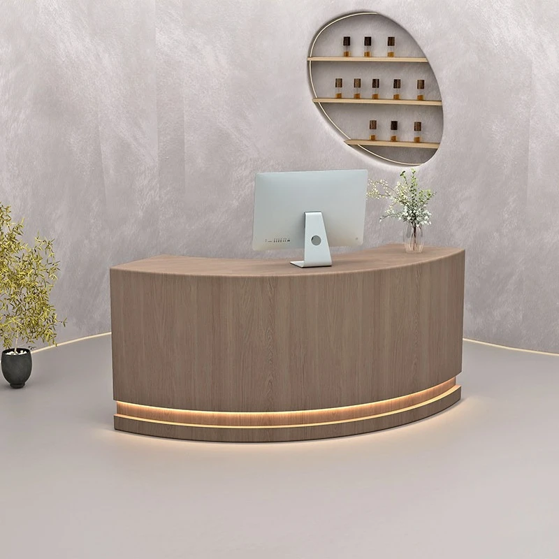 Practical safety reception counter large capacity professional reception counter minimalist mostrador para tienda Furniture