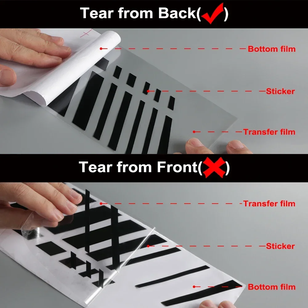 2 stücke Auto Körper Seite Streifen Aufkleber Vinyl Auto Aufkleber Geeignet Für Alle Auto Seite Trim Aufkleber Auto Außen Zubehör