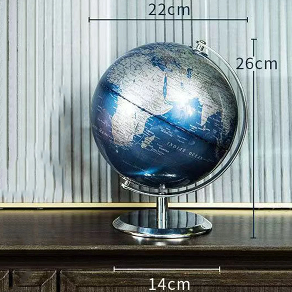 Dekorasi Desktop Globe geografi anak-anak pendidikan kreatif dekorasi rumah aksesoris Retro dunia Modern belajar dunia peta dunia dunia dunia