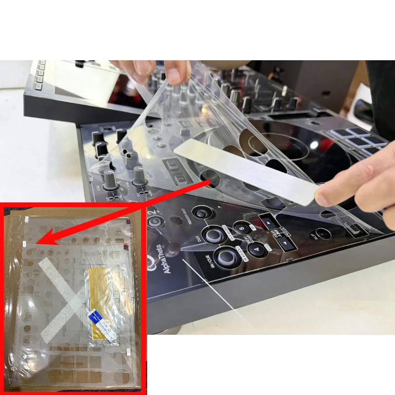 Film Dedicated Transparent Protector for Pioneer DJ Controllers Decks Compatible with DDJFLX4 RR FLX10 RX3 XDJAZ XDJXZ A9
