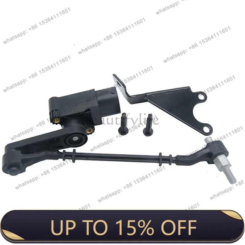 FOOL  Suspension Height Sensor LR020627 For Range Rover 4.4 Headlamp Level Sensor With Bracket Rod Replacement