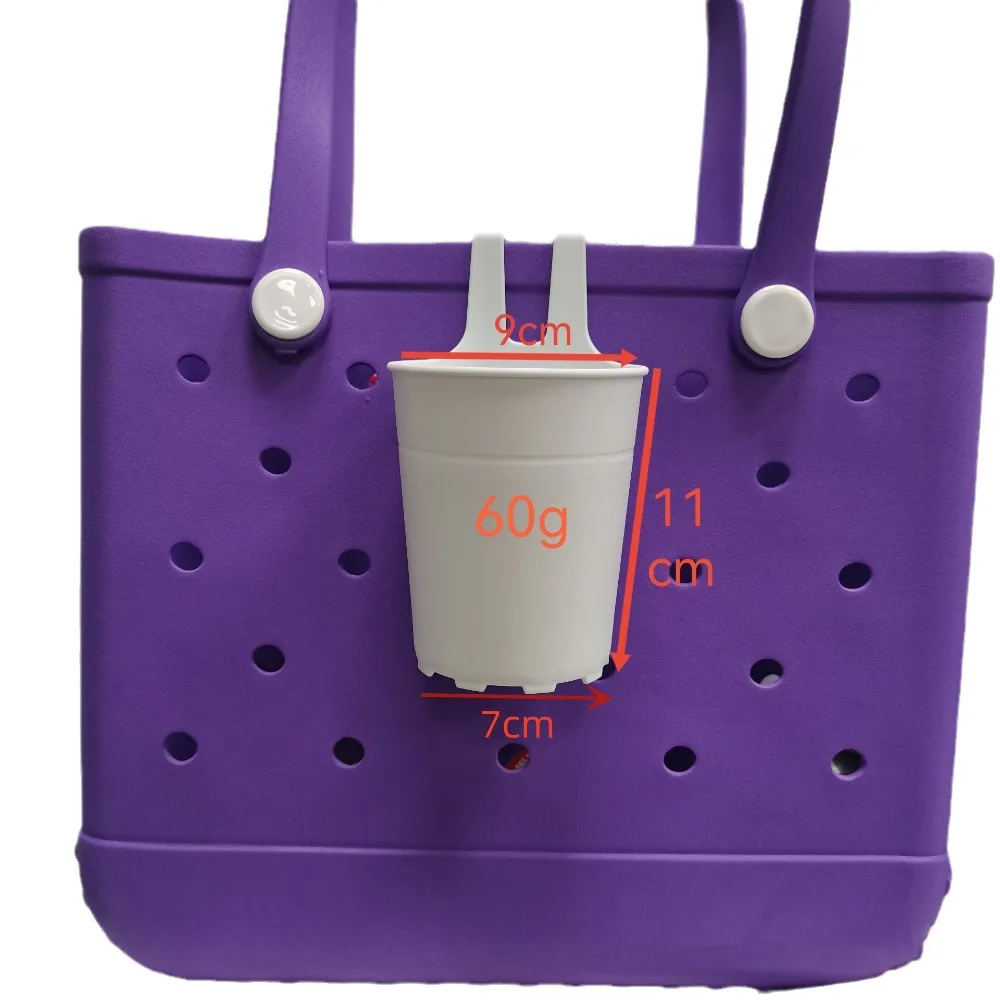 OligCup Holder pour sac Bogg, étanche, portable, sac de rangement, multicolore, anti-ald, accessoires de sac de plage