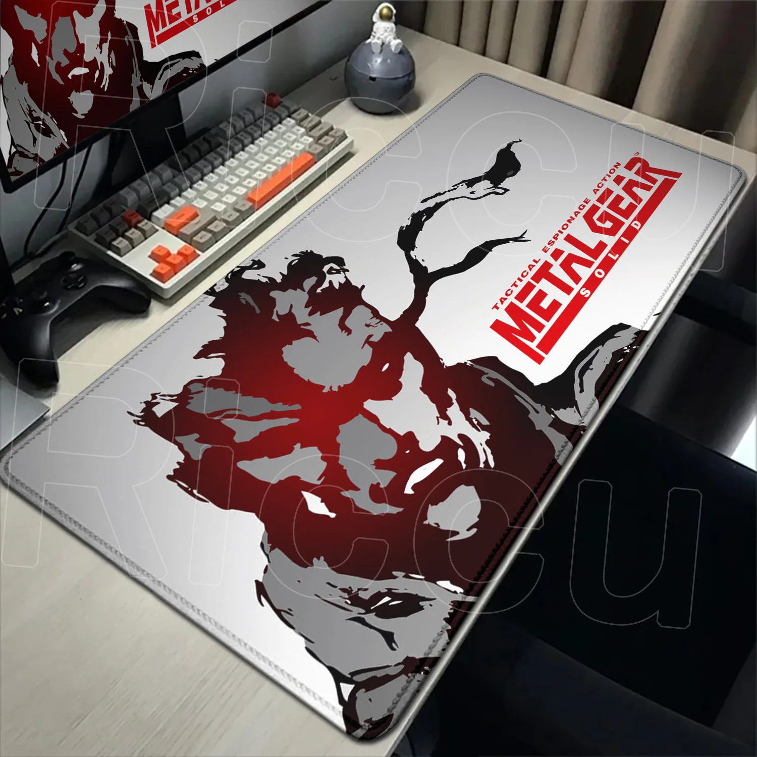 XXL 900x400mm Metal Gear Mouse Pad for Computer Keyboards PC Accessories Non-slip Desk Mat Gamer Rug Mausepad Gaming Laptop Pad