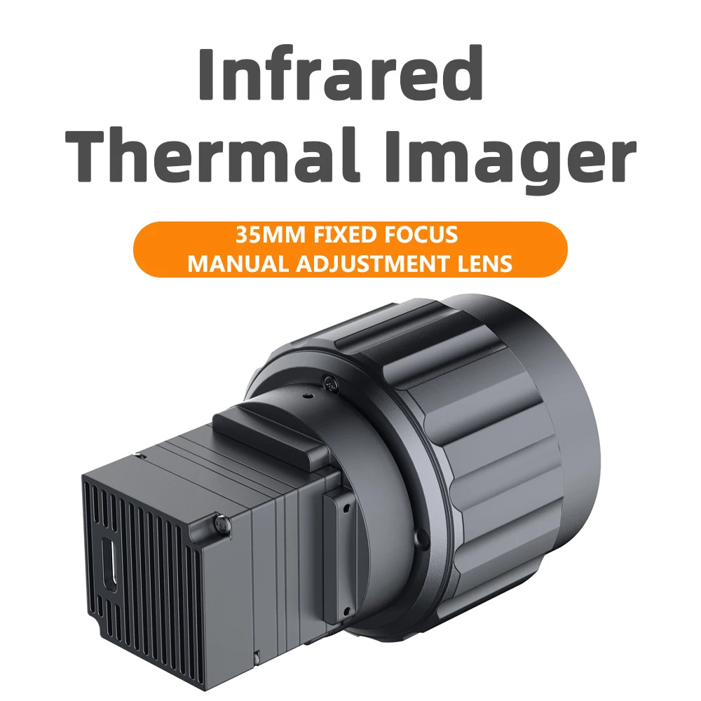 

640x512 35MM Lens Industry Infrared Thermal Imager Uncooled VOx LWIR Thermal Camera CVBS/USB(UVC) ,Security & Outdoor Monitoring