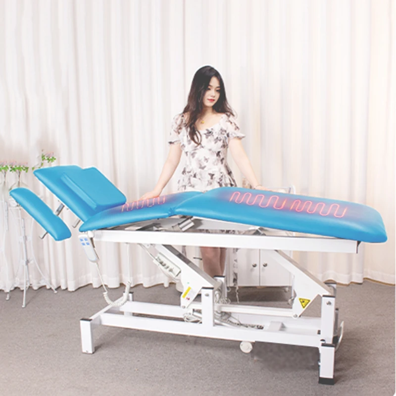 Electric Cosmetic Massage Bed Beauty Salon Multifunctional Beautician Bed Spa Operation Rise And Fall Yatak Salon Furniture