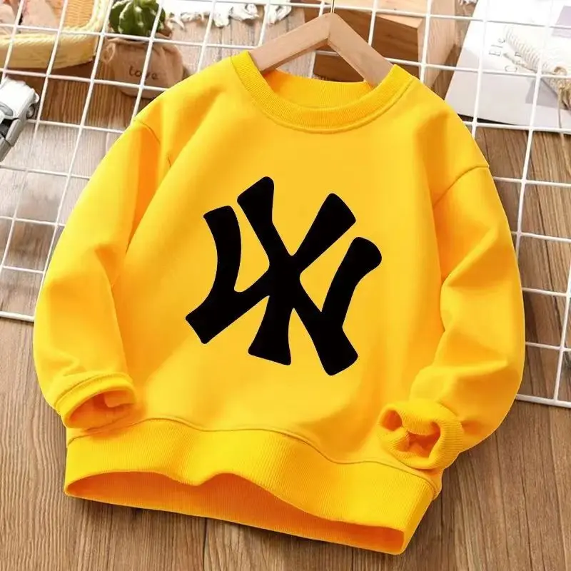 Autumn Baby Girl Boy Clothes Set Children Sports Letter Printing Sweatshirt Top and Pants Buttom Two Piece Suit Tracksuit