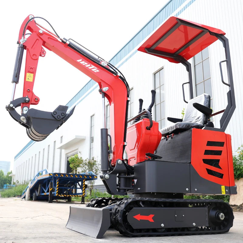 Fast Delivery Mini Excavator 1 Ton EURO 5 Kubota Engine Excavators Small Crawler Farm Digger 2 Ton EPA 3 Ton Home Customized