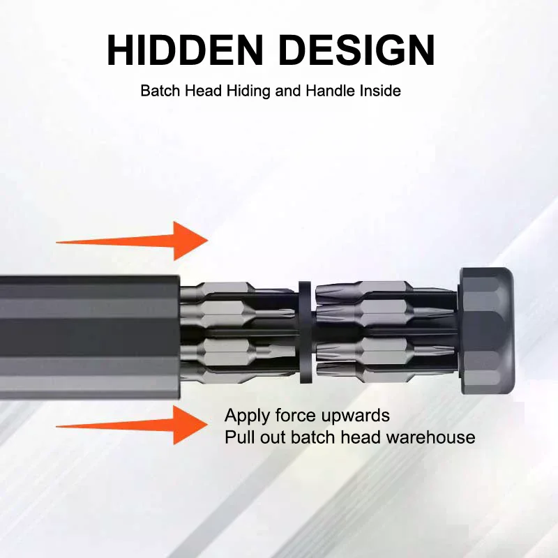 مجموعة لقم الثقب المغناطيسي المحمولة 27 في 1؛ المفكات الدقيقة الصغيرة الأساسية
