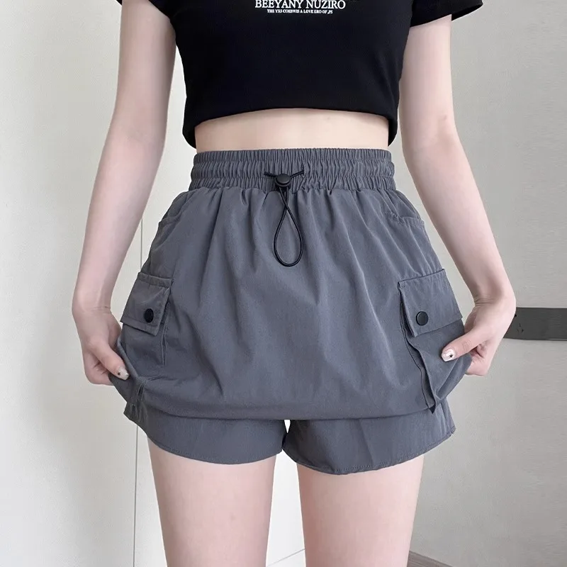 

Женские осенне-летние новые мини-юбки: спецодежда, для похудения и с высокой талией, свободные, моющиеся в машине, универсальные, машинная стирка.