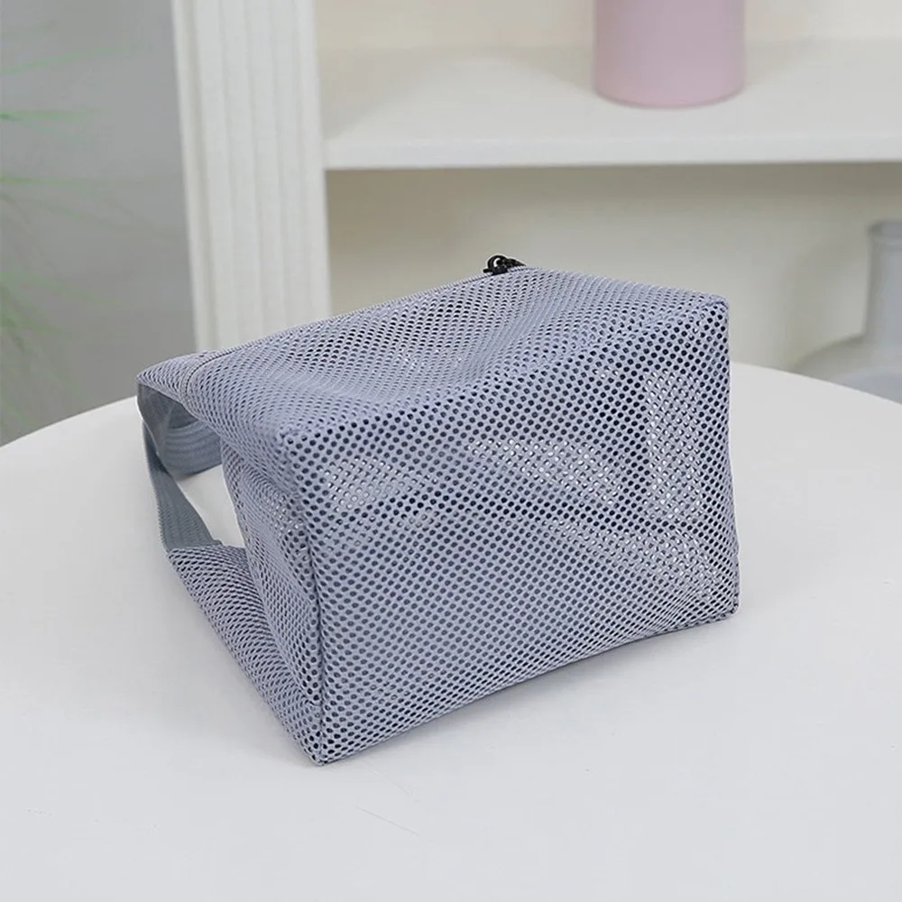 

Portable Mesh Beach Bag Multifunctional Large Capacity Shower Cosmetic Bag Clear Toiletries Organizer Travel Wash Bag Outdoor