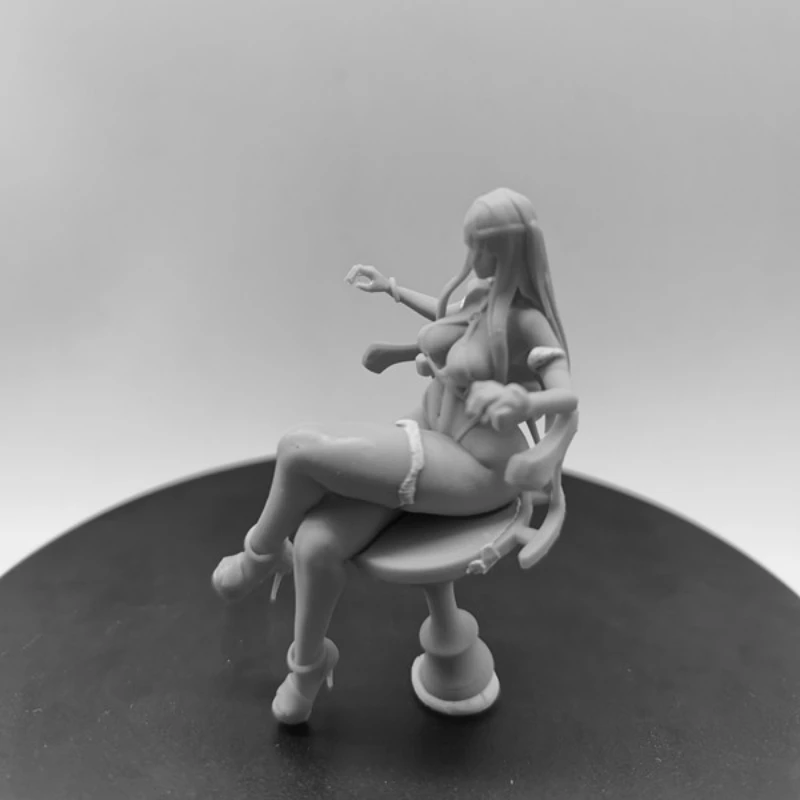 เซ็กซี่ Dark magician ชุด Nsfw 1/24 ขนาด 75 มม.เรซิ่นประกอบชุดประกอบและ Unpainted รูปปั้นของเล่น