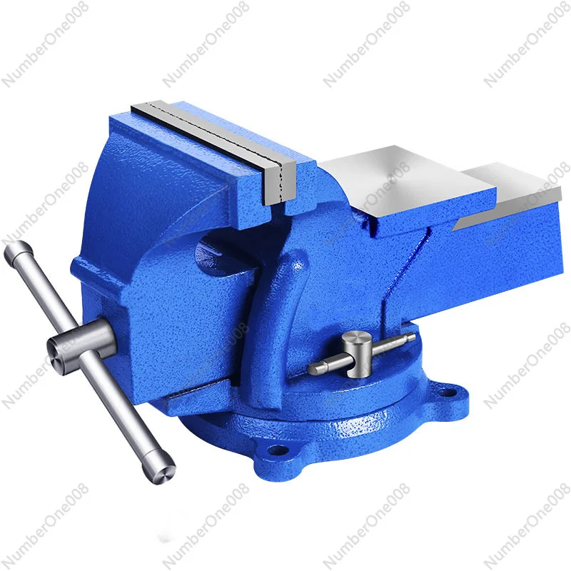 Bench Vice Sets of Pliers Small Industrial Grade Clamp-on Bench Vise Fixture Flat Mouth Workbench Heavy Duty