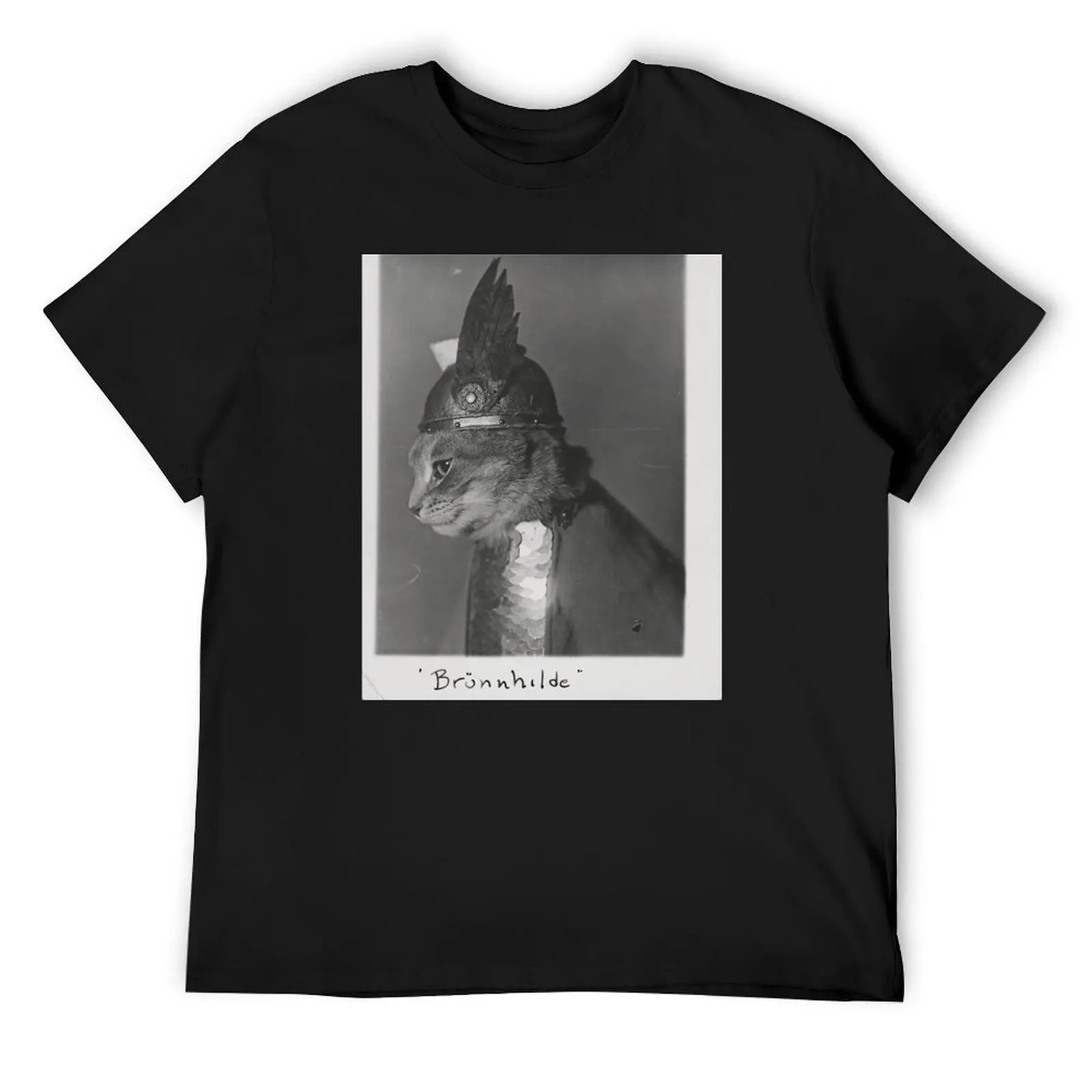 

Glorious Brunhilde T-Shirt summer top Personalized t-shirt customs animal prinfor boys Men's t-shirts
