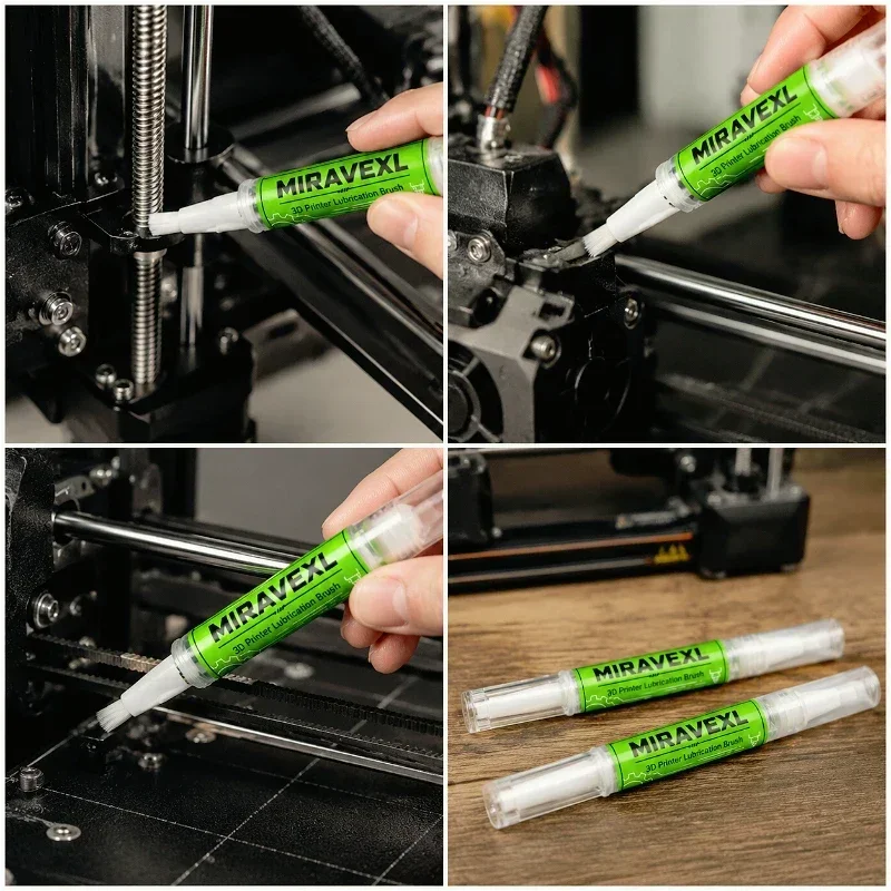 PTFE 3D-Drucker-Schmieröl für Gewindespindeln & Schienen, reibungslose Bewegung, verschleißschützende Wartung für Ender 3 Bambu Lab Enthusiasten – Detail 6