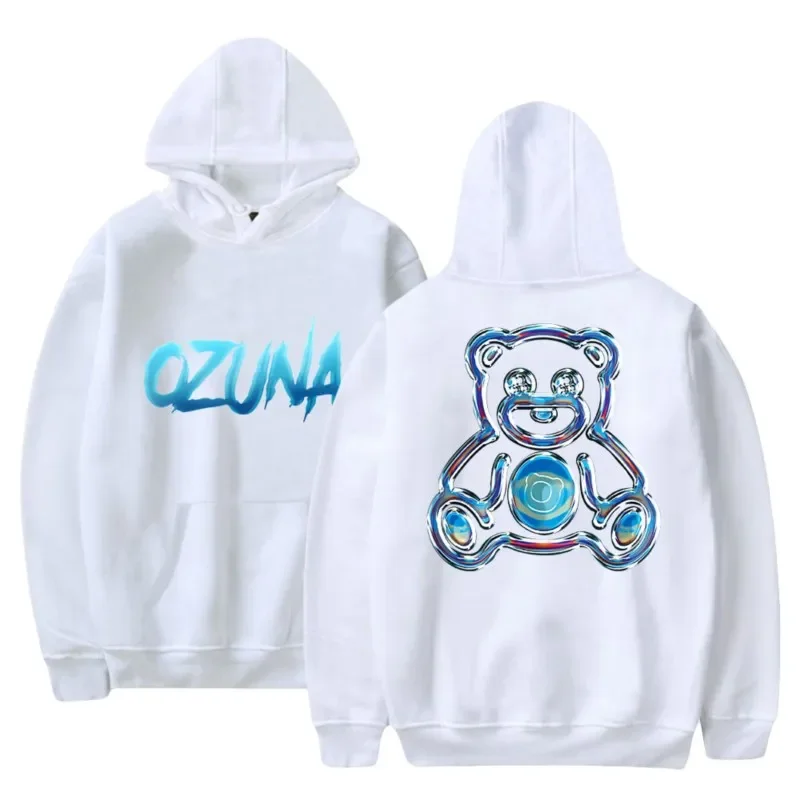 2025 2024 Top Selling Ozuna - Men's And Women's Hooded Bear Pattern Sportswearlong Sleeved Unisex Streetwear Casualfashionable W