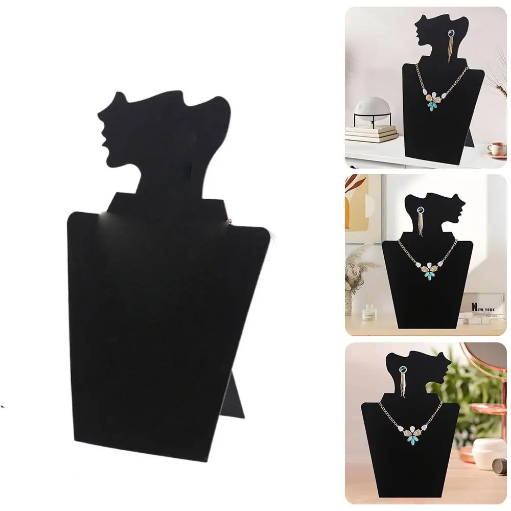 

Манекен-бюст для демонстрации ювелирных изделий, уникальная подставка-органайзер для украшений, манекен с боковым профилем лица