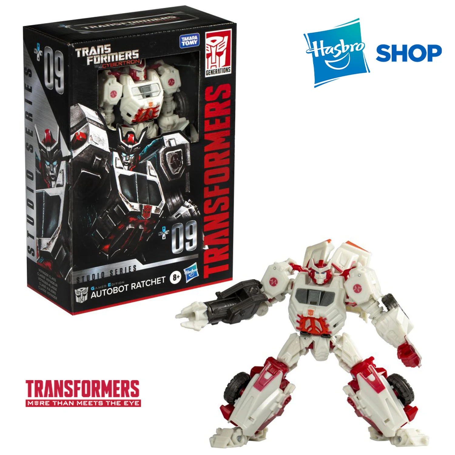 Hasbro Transformers Studio Series: Voyager Transformers: War for Cybertron 09, trinquete, nuevas figuras de acción