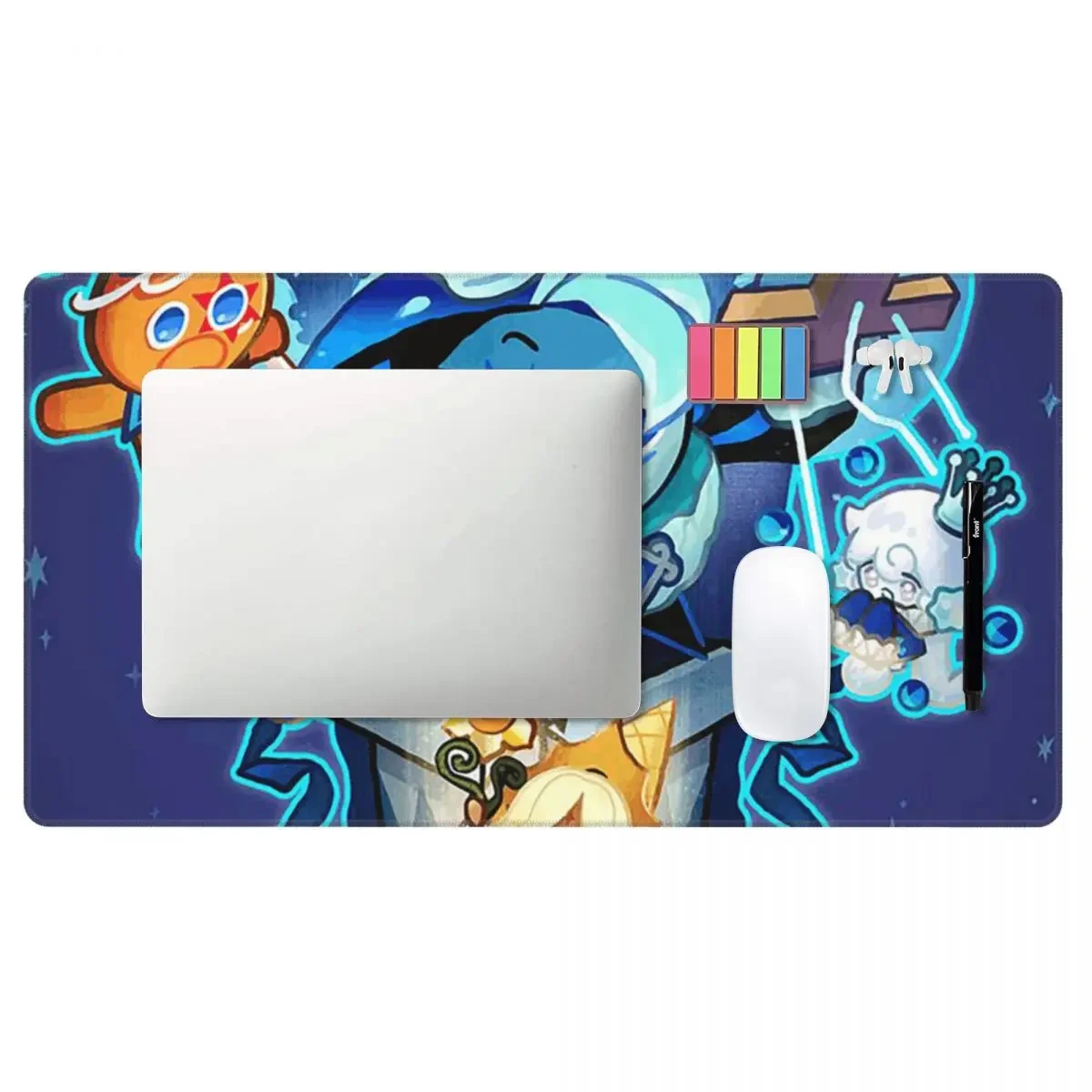 Large Mouse Pad Shadow Milk Cookie Run Kingdom Gamer PC Laptop Mats Keyboard Carpet Computer Gaming Office Accessories Desk Mat