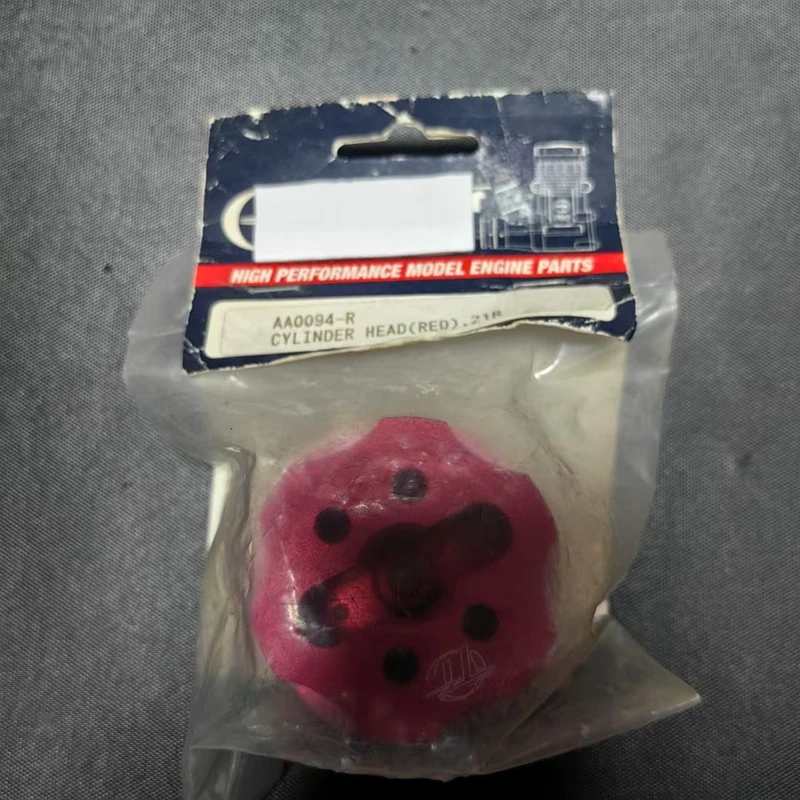

AA0094-R CYLINDER HEAD(RED).21R /AA0094-R Cylinder Head for (RED) for THUNDER TIGER