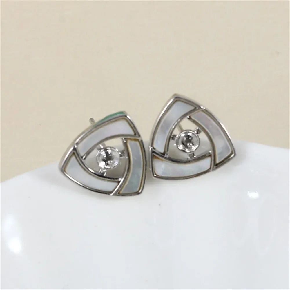 

Gold Plated Pearl Earring Settings, DIY Jewelry Making Supplies, Blank Ear Stud Bases for Handmade Accessories, 1pair No Pearl