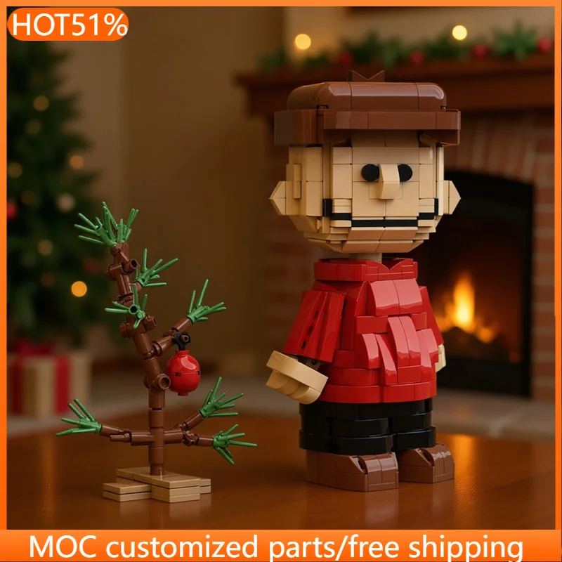 

Набор из 568 деталей Brickheadz: креативная фигурка-конструктор MOC, модульный развивающий конструктор, игрушка-подарок для мальчиков, сделай сам