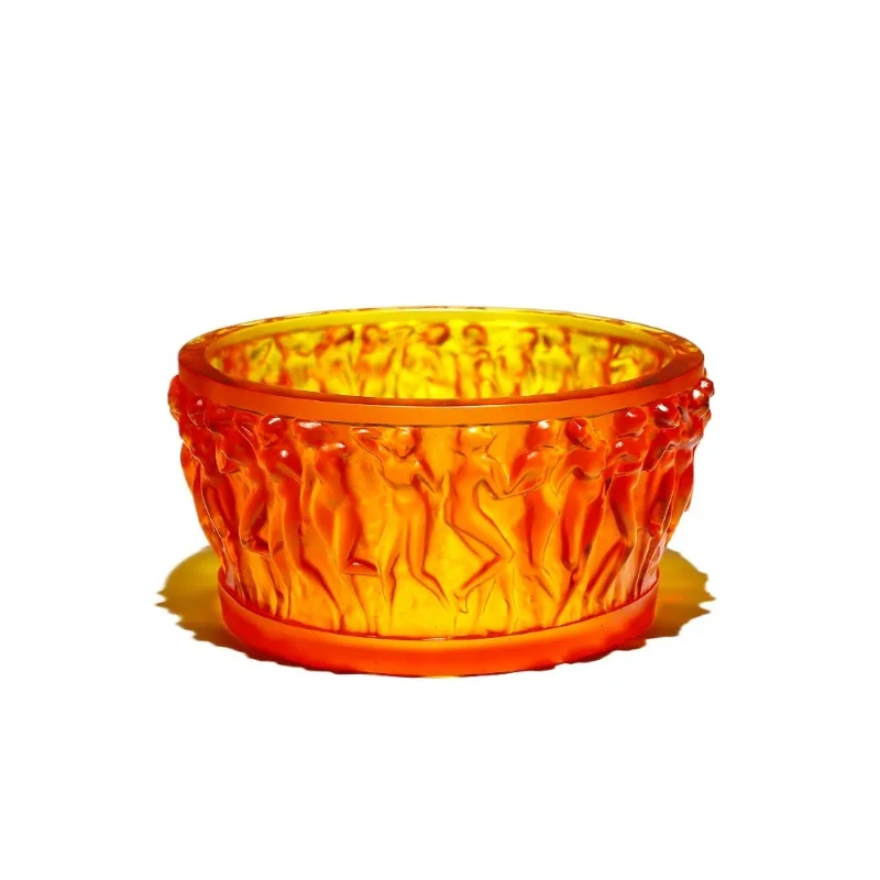 

Purely handmade, fruit plate living room coffee table, high-end home furnishing ornaments, high-end housewarming