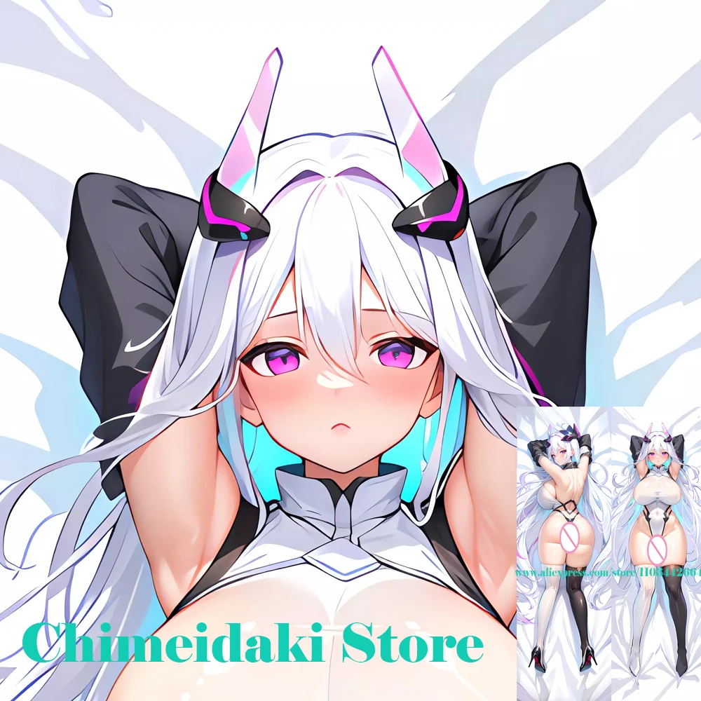 

Azur Lane Kearsarge Dakimakura Cosplay Pillowcase Life Size Double Sided Print Body Pillow Cover