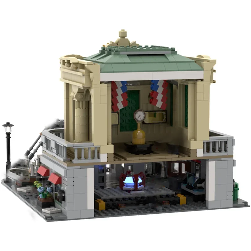 2615 個 Moc-76269 バトルタワーベースビルディングモデルモデルブロックアセンブリレンガ建築おもちゃ男の子プレゼント用