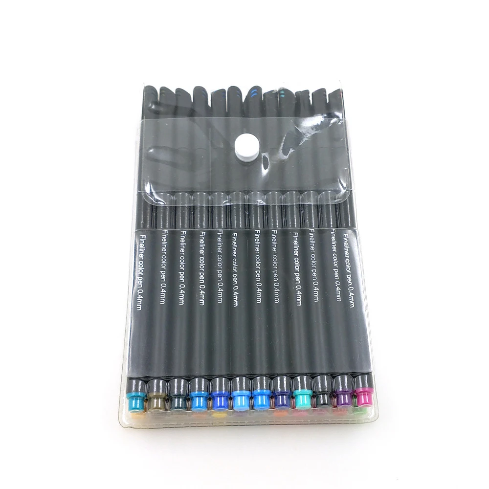 Colored marking pen 24 color tracing pen Hand account pen Painting set Manga hand drawing pen