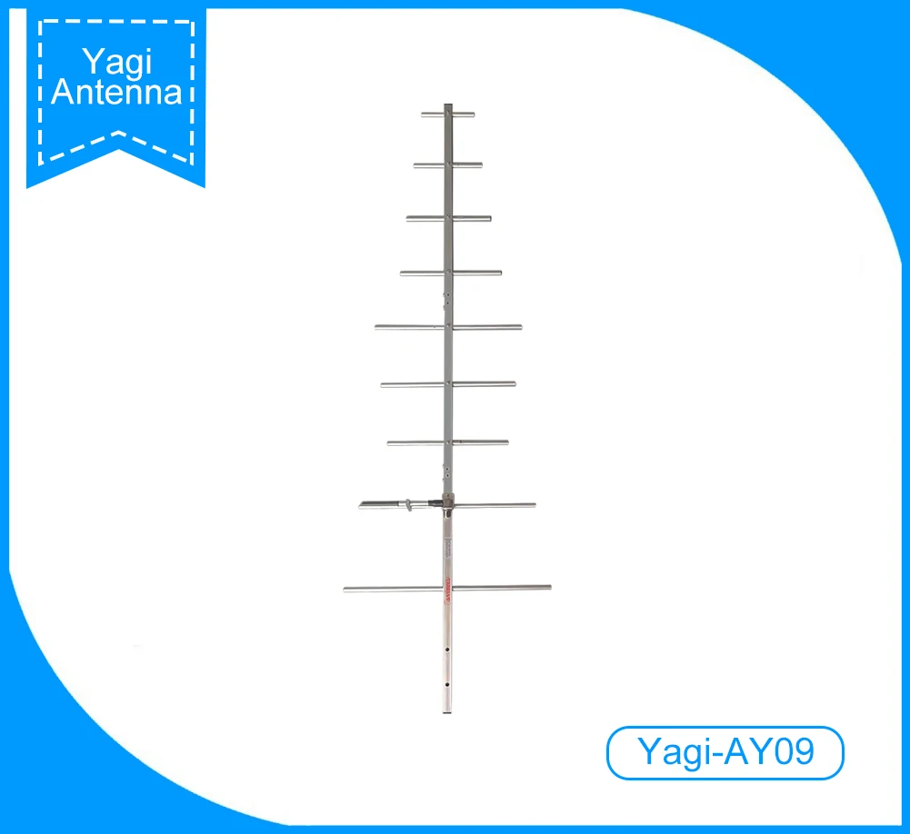 Antena Yagi-AY09 UHF 430-450MHz SO239 Conector adequado para TYT MD-380 MD398 NOTA PX-777 Rádio em dois sentidos 11dBi Alto Ganho ANT