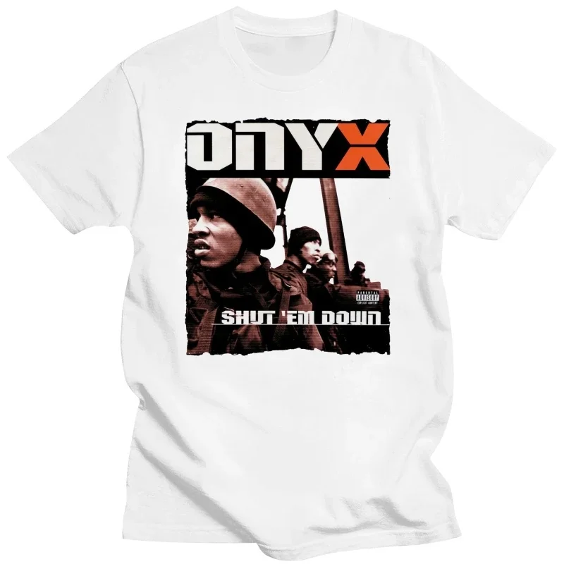 Sticky Fingaz Onyx Rap 90s Retro Vintage Mad Face Hip Hop Shut Em Down oversized t shirt men clothing graphic fashion clothes